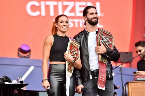 wwe becky lynch naked|Becky Lynch explains risque WWE title picture with Seth Rollins。